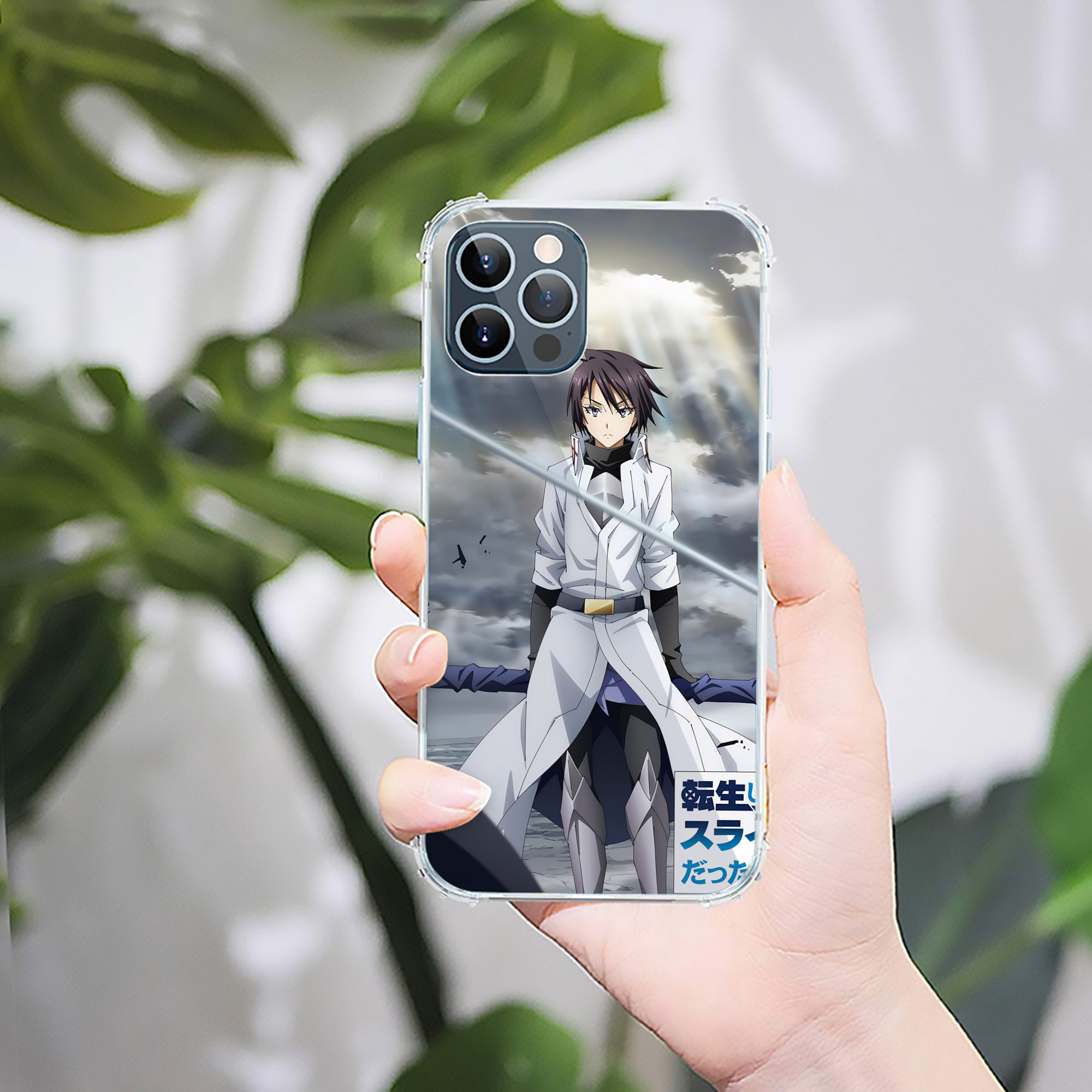 （画像用） 転スラ Regarding Reincarnated to Slime 【iPhone 12シリーズ対応】透明スマホケース（クリアソフトケース）